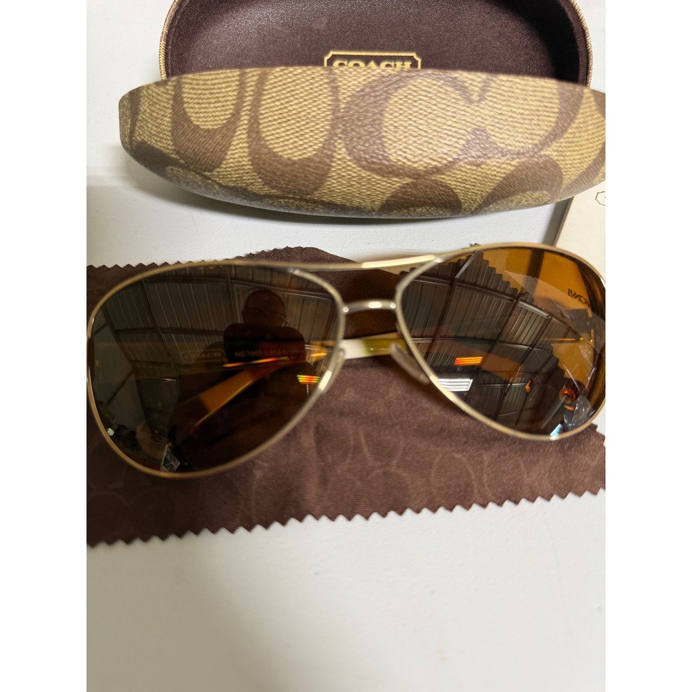 Coach Kristina HC 7003 Aviator Frames prescription lenses retro y2k modern Vtg